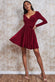 Wrap Style Midi Dress DR3039