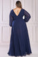 Fully Pleated Chiffon Maxi Dress DR3041PQZ