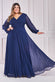 Fully Pleated Chiffon Maxi Dress DR3041PQZ