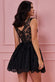 Lace Back Mini Skater Dress DR3060