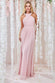 Halter Neck Chiffon Maxi Dress DR3076A