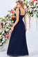 Halter Neck Chiffon Maxi Dress DR3076A