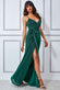 Lurex Wrap Maxi Dress With Belt DR3137