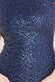 Open Back Cowl Patterned Sequin Maxi Dress DR3191