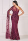 Sequin Mesh One Shoulder Dress DR3195