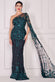 Sequin Mesh One Shoulder Dress DR3195