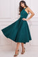 Crossover Keyhole Midi Dress DR3206QZ