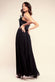 Feather Embellished Boob Tube Chiffon Pleated Maxi Dress DR3233