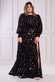 Plus Burnout Velvet Maxi Dress DR3249P
