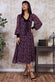 Printed Necktie Midi Dress DR3270