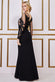 Embroidered Mesh & Scuba Maxi DR3291