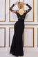 Embroidered Mesh & Scuba Maxi DR3291