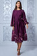 Floral Print Midi With Belt DR3307
