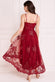 High Low Scalloped Midi Dress DR3333