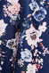Scuba Foam Floral Midi Dress DR3341