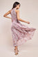 Halter Neck Lace High And Low Dress DR3346QZ