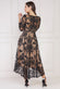 Scalloped Lace Dipped Hem Midi Dress DR3347A