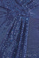 Goddiva Wrap Style Front Split Metalic Sequin Maxi Dress DR3399