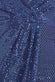 Wrap Style Front Split Metalic Sequin Maxi Dress DR3399