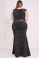 Sparkle Off The Shoulder Maxi Dress DR3417P