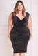 Sparkle Off The Shoulder Midi Dress DR3418P