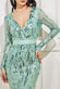 Long Sleeve V Neck Sequin Maxi Dress DR3421