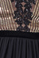 Patterned Sequin Bodice Maxi Dress DR3453