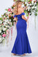 One Shoulder Satin Band Maxi Dress DR3454A