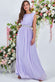 Chiffon Maxi With Embellished Belt DR3472