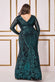 Full Sleeve V Wrap Maxi DR3485P