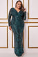 Full Sleeve V Wrap Maxi DR3485P