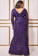 Full Sleeve V Wrap Maxi DR3485P