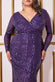 Full Sleeve V Wrap Maxi DR3485P