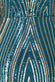Dual Tone Patterned Sequin Maxi Dress DR3494
