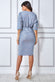 Sequin Cowl Neck Midi Dress DR3497