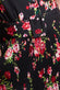 Shirred Floral Shirt Dress DR3502