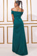 Off The Shoulder Knot Front Maxi Dress DR3520
