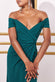 Off The Shoulder Knot Front Maxi Dress DR3520