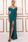 Off The Shoulder Knot Front Maxi Dress DR3520