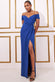 Off The Shoulder Knot Front Maxi Dress DR3520