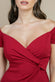 Off The Shoulder Knot Front Maxi Dress DR3520