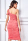One Shoulder Ruched Midi Dress DR3524