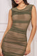 Naked Ruched Bodycon Midi Dress DR3539