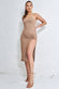 Naked Knotted Midi With Thigh Split DR3543