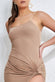 Naked Knotted Midi With Thigh Split DR3543