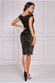 Jewel Tone Sequin Velvet Bardot Midi Dress DR3550