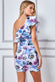 Scuba Foam One Shoulder Mini Dress DR3552