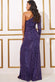 One Shoulder Sequin Maxi Dress DR3618