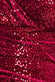 Patterned Sequin Velvet Wrap Bodice Maxi Dress DR3623P