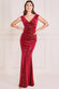 Sequin & Velvet Bardot Maxi Dress DR3623